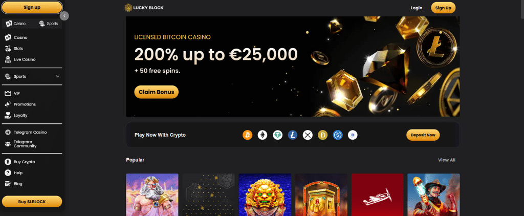 Lucky Block - DC betting sites